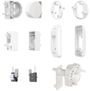 Uchwyt dystansowy sufitowo-ścienny do czujek zewnętrznych typu OPAL/AOD-210 (kolor biały, w komplecie: BRACKET E-1, E-2B, 4xE-3, E-4,  E-5, E-6) BRACKET E-OPAL-EX