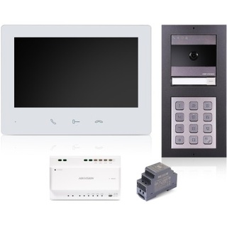 WIDEODOMOFON HIKVISION DS-KIS704EY-AFW2/Aluminium