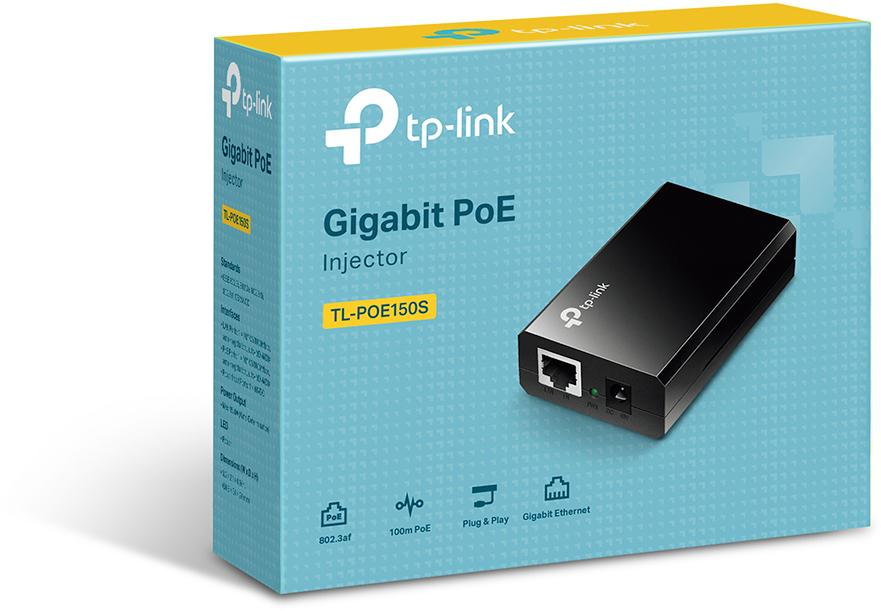 ZASILACZ ADAPTER POE 48V TL-POE150S TP-LINK IEEE 802.3af GIGABIT - obrazek 2