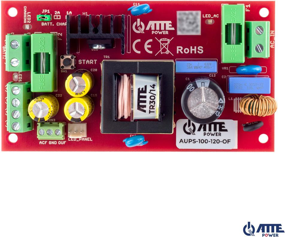 ZASILACZ BUFOROWY AUPS-100-120-OF ATTE - obrazek 4