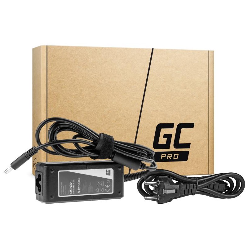 ZASILACZ ŁADOWARKA DO LAPTOPA DELL Green Cell PRO AD57AP 19,5V 2,31A 45W 4,5mm/3,0mm