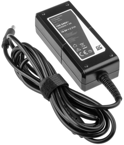 ZASILACZ ŁADOWARKA DO LAPTOPA DELL Green Cell PRO AD57AP 19,5V 2,31A 45W 4,5mm/3,0mm - obrazek 4