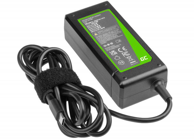 ZASILACZ ŁADOWARKA DO LAPTOPA UNIWERSALNA APPLE Green Cell PRO AD134P 20V 3,25A 65W USB-C - obrazek 3