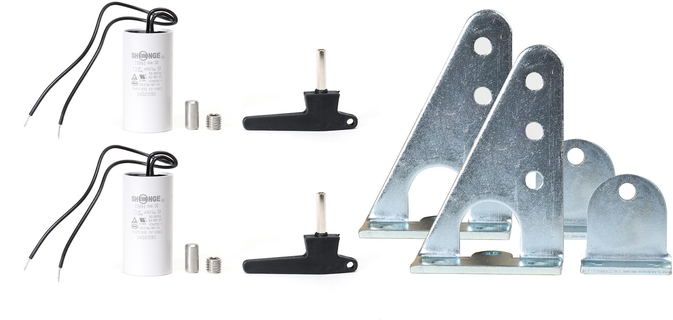 Zestaw GISE G250 do 5m bram dwuskrzydłowych (bez fotokomórek) - obrazek 8