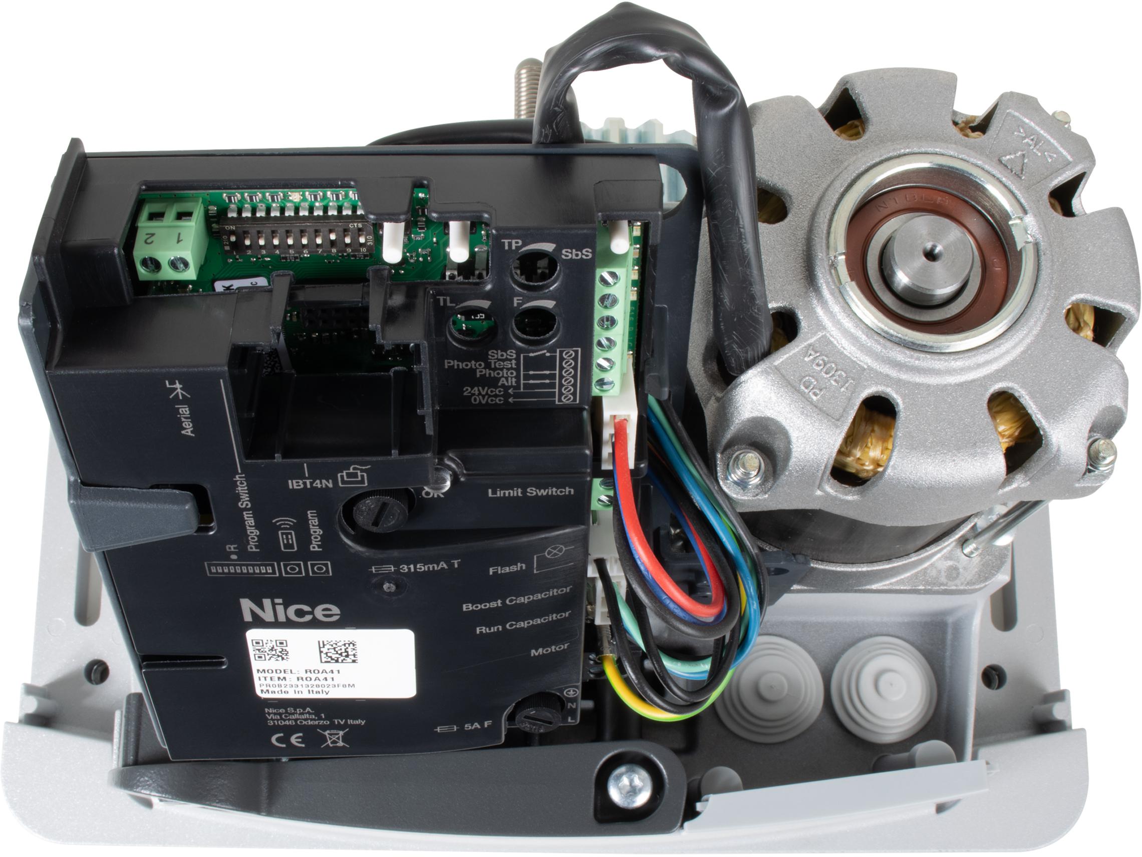 Zestaw NICE ROBO 600 do bram przesuwnych (bez fotokomórek) 10 Zestaw NICE ROBO 600 do bram przesuwnych (bez fotokomórek) - obrazek 10