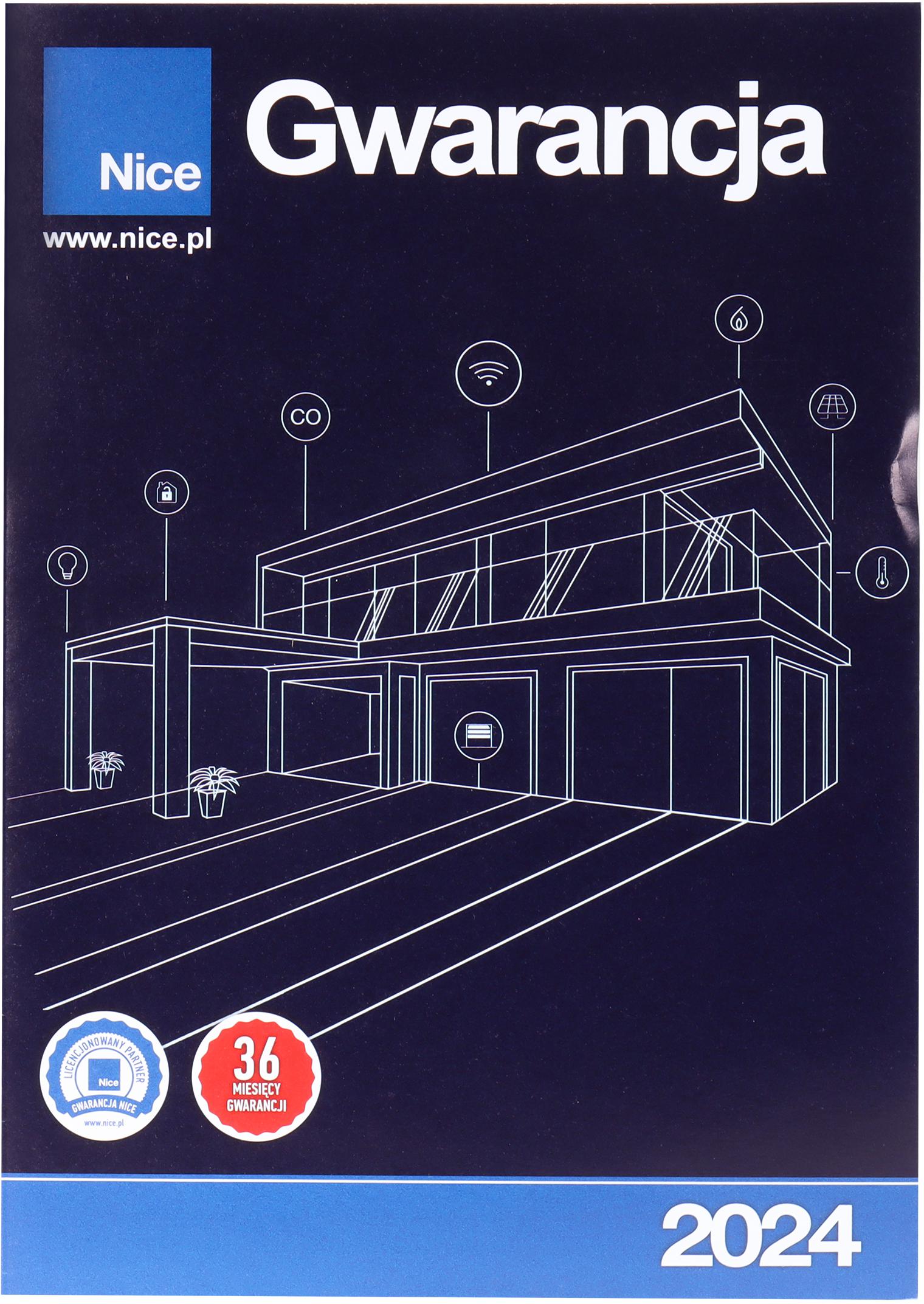 Zestaw NICE ROBUS 600 MyGO do bram przesuwnych - obrazek 4