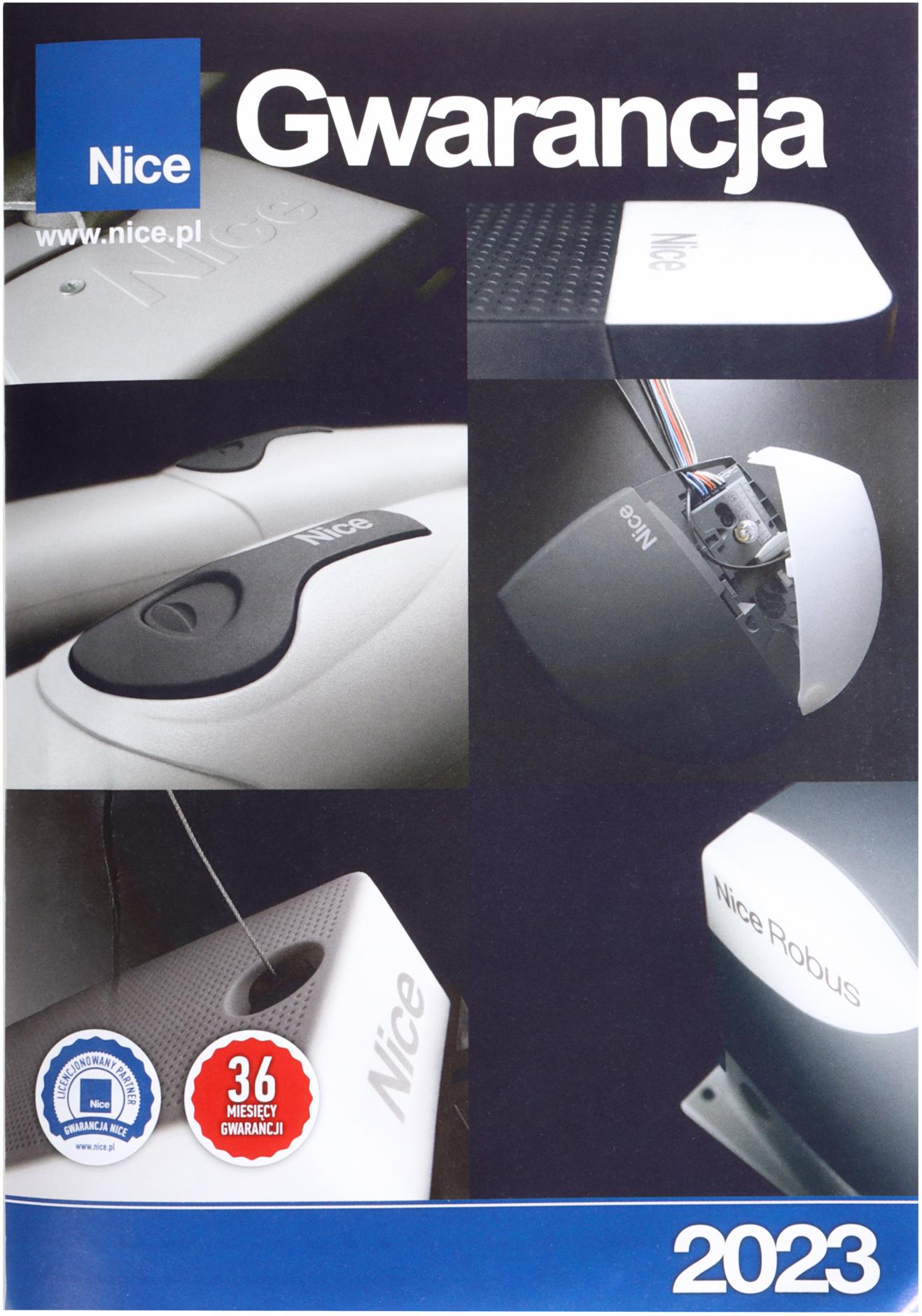 Zestaw NICE Road 400 do bram przesuwnych (bez fotokomórek) 13 Zestaw NICE Road 400 do bram przesuwnych (bez fotokomórek) - obrazek 13