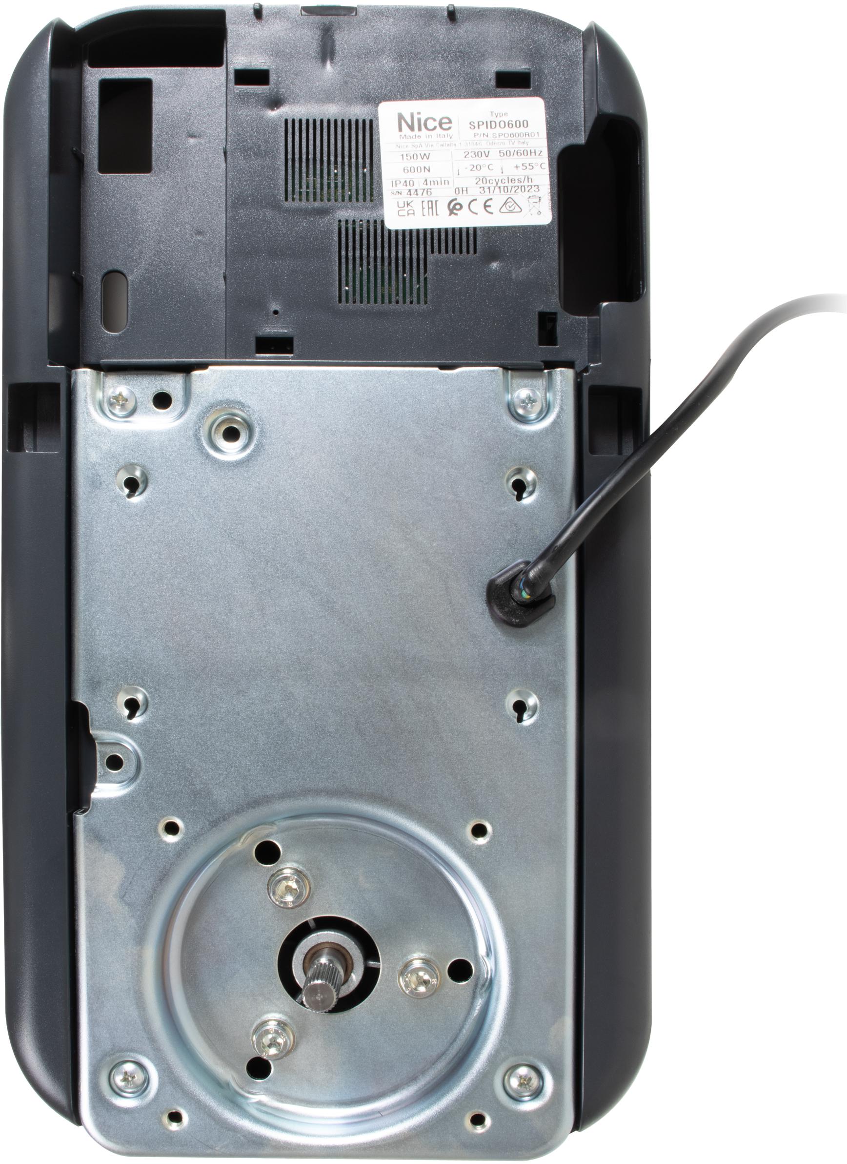 Zestaw NICE SPIDO 600 do bram garażowych (pasek SR16B - 2x 1.6m) - obrazek 7