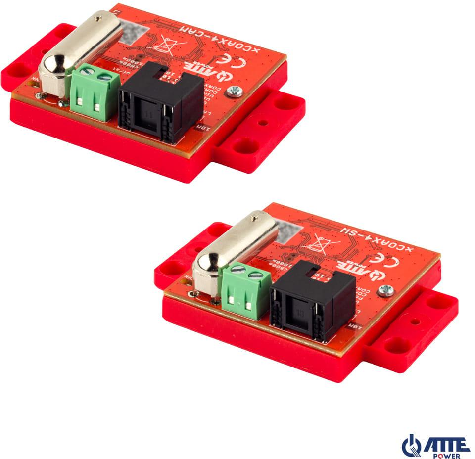 Zestaw aktywnych konwerterów do transmisji Ethernet oraz PoE ATTE xCOAX4-SET - obrazek 3