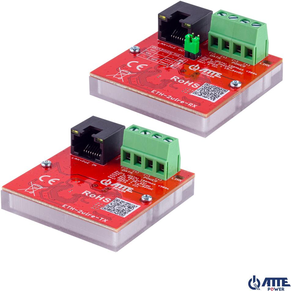Zestaw konwerterów ATTE ETH-2wire-A-SET 3 Zestaw konwerterów ATTE ETH-2wire-A-SET - obrazek 3