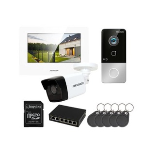 Zestaw wideodomofonowy Hikvision 1- rodzinny