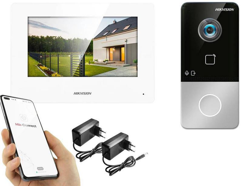Zestaw wideodomofonowy Hikvision 1- rodzinny 3 Zestaw wideodomofonowy Hikvision 1- rodzinny - obrazek 3