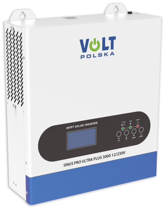 Przetwornica Inwerter solarny Volt Polska SinusPro ULTRA PLUS 3000 12/230V (1500/3000W) + 100A MPPT - obrazek 2