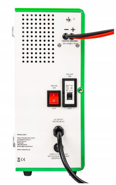 Przetwornica solarna VOLT POLSKA GREEN BOOST MPPT 3000 (120-350VDC) BYPASS 5 Przetwornica solarna VOLT POLSKA GREEN BOOST MPPT 3000 (120-350VDC) BYPASS - obrazek 5