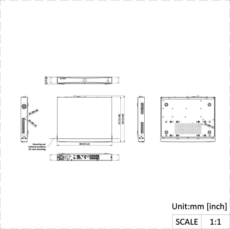 REJESTRATOR IP HIKVISION DS-7608NXI-I2/8P/S(STD)(E) PL 2 REJESTRATOR IP HIKVISION DS-7608NXI-I2/8P/S(STD)(E) PL - obrazek 2