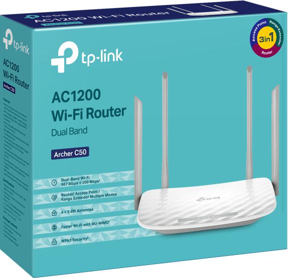 ROUTER TP-LINK Archer C50 5 ROUTER TP-LINK Archer C50 - obrazek 5