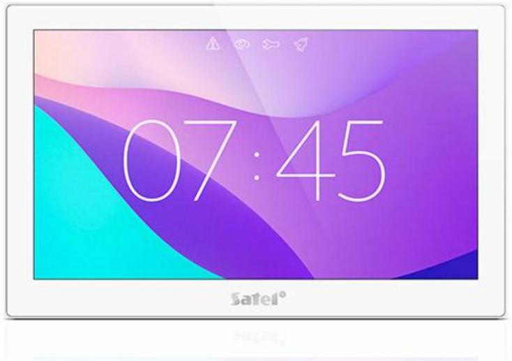 SATEL Manipulator z ekranem dotykowym 10" (biały) INT-TSH210-W 1 SATEL Manipulator z ekranem dotykowym 10" (biały) INT-TSH210-W