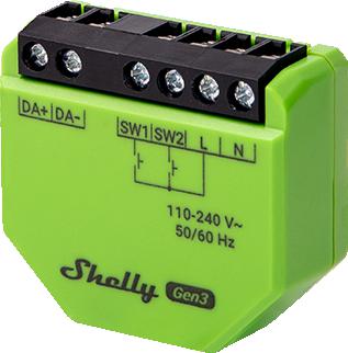 Shelly DALI Dimmer Gen3 1 Shelly DALI Dimmer Gen3
