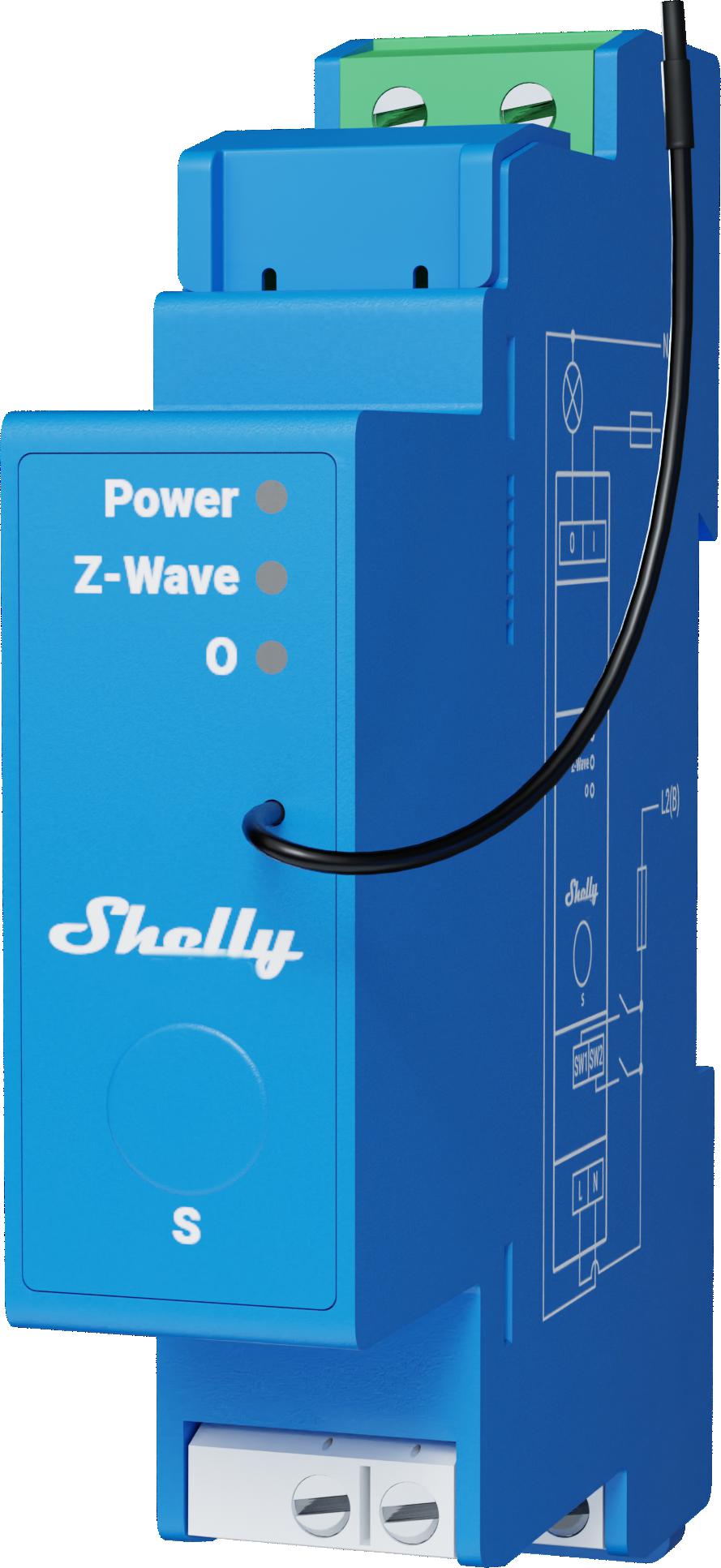 Shelly Qubino Wave PRO 1 1 Shelly Qubino Wave PRO 1