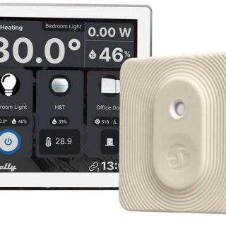 Shelly Wall Display White + BLU H&T Ivory