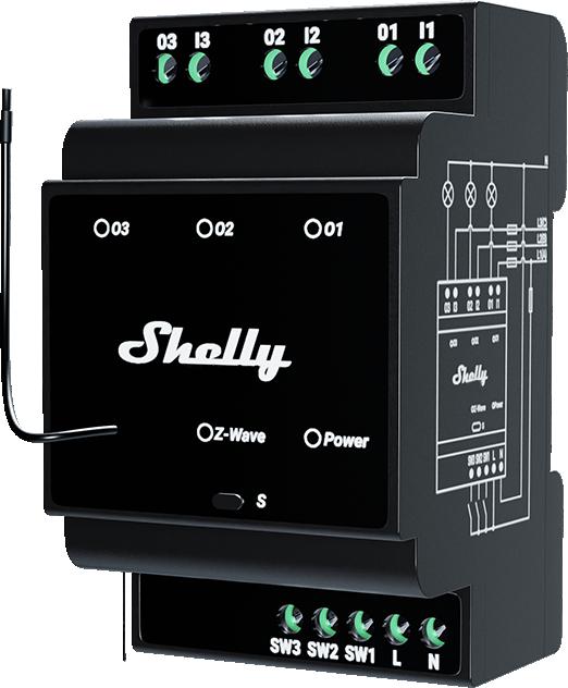 Shelly Wave PRO 3 EU LR 1 Shelly Wave PRO 3 EU LR