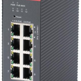 Switch Hikvision DS-3T1512HP-SI-8P4FKIT(240W)