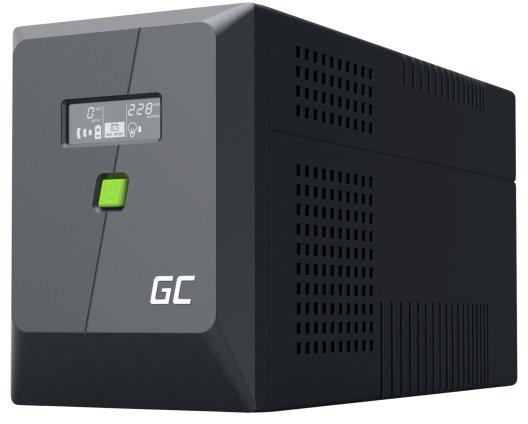 UPS ZASILACZ AWARYJNY Greencell PowerProof 2000VA 1400W LCD CZYSTA SINUSOIDA - obrazek 3