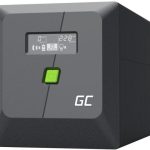 UPS ZASILACZ AWARYJNY Greencell PowerProof 750VA 480W LCD CZYSTA SINUSOIDA