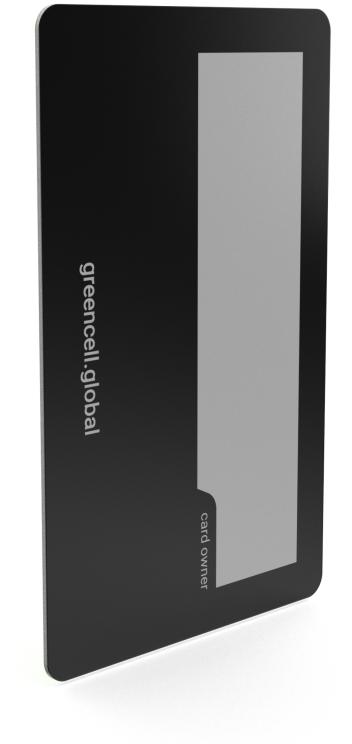 ZESTAW 5 KART DOSTĘPU NFC DO STACJI ŁADOWANIA EV Greencell HabuDen EVGCAKNFC5 - obrazek 2