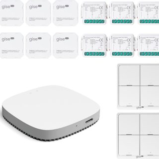 Zestaw do sterowania oświetleniem i roletami GISE