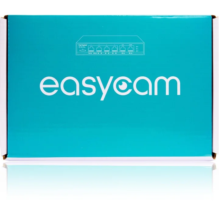 Switch PoE EasyCam 4FE x POE + 2FE UPLINK 60W 7 14117316dd64fb4204ca2096c5c394fd