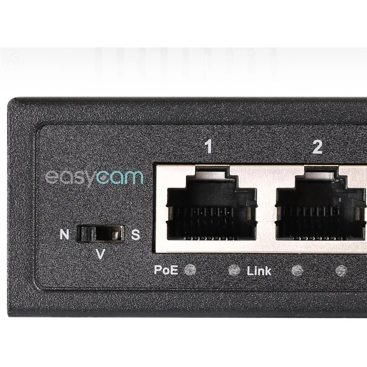 Switch PoE EasyCam 4FE x POE + 2FE UPLINK 60W 6 fa99efa853ce8c12d3029318f8f218b6