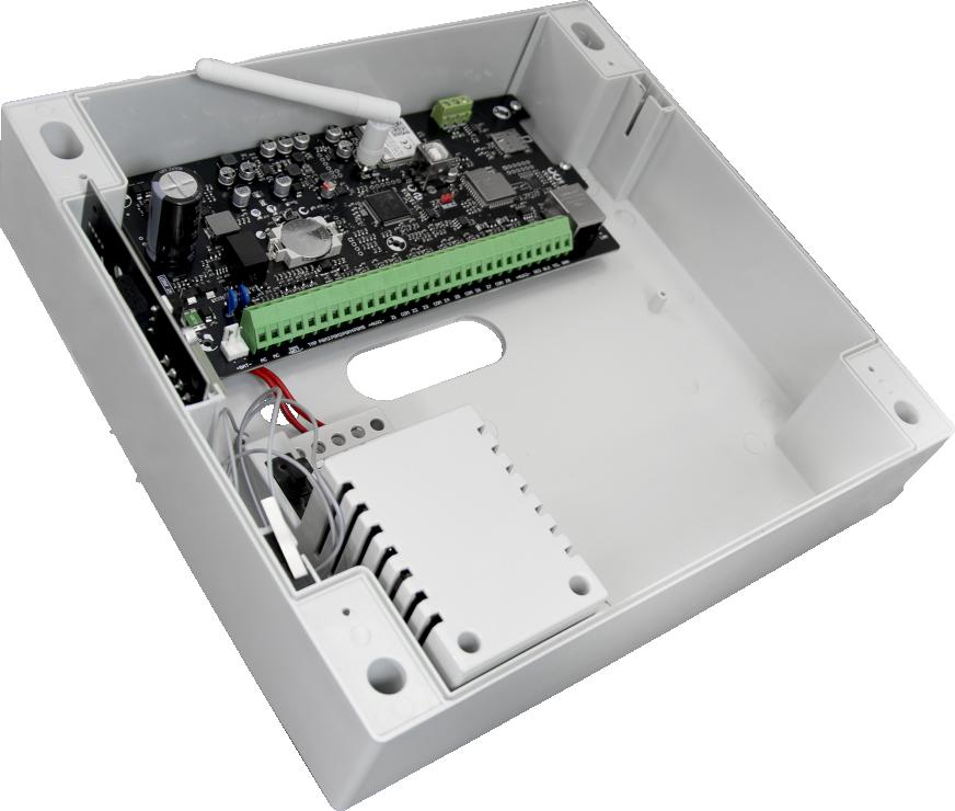 Zestaw centrala PulsON Alarm 2.0 4G z obudową i odbiornikiem PowerG 6 1c487f56fa12132dbef365500feccac9