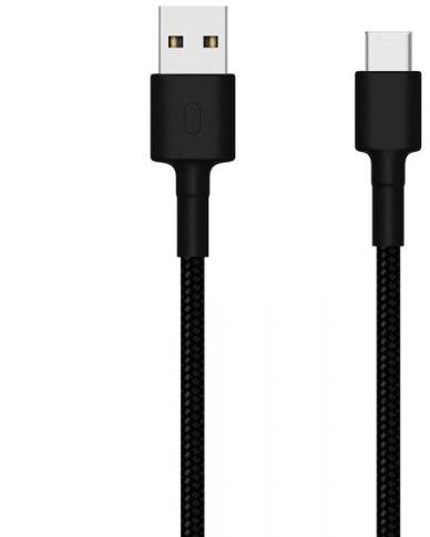Kabel USB Xiaomi Mi Type-C Braided Cable Kabel z Szybkim Ładowaniem 27W 100cm Czarny 1 3cf6efa44ceb2e557908f527de8fa2d0
