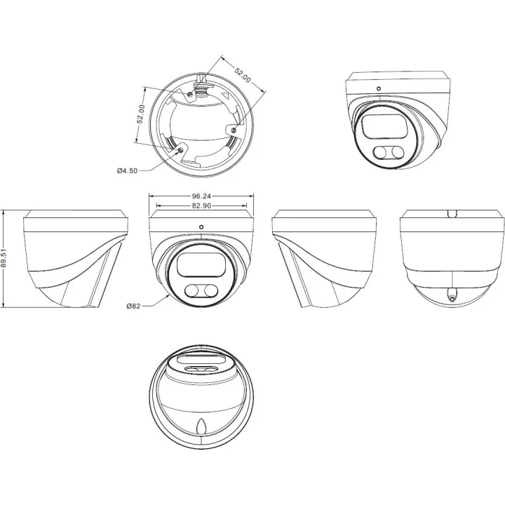 Kamera IP Easycam z POE EC-IP-D8MP30DL-G 8MPx 4 8f569c4619bf94ccc1961f80e44a80a9