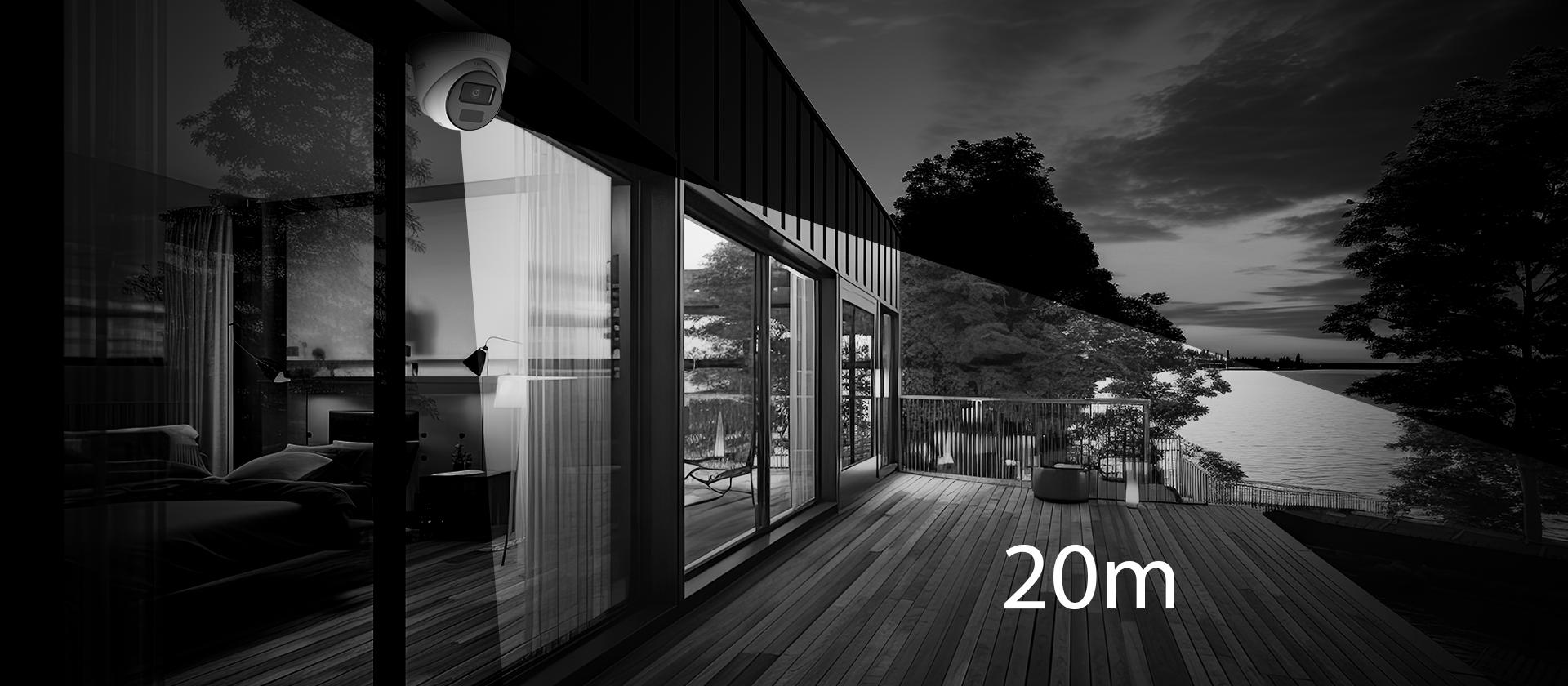 Zestaw monitoringu Hilook 2 kamery IP IPCAM-T4-P 4 6413600e5a21e7614dfbb856f9721a01