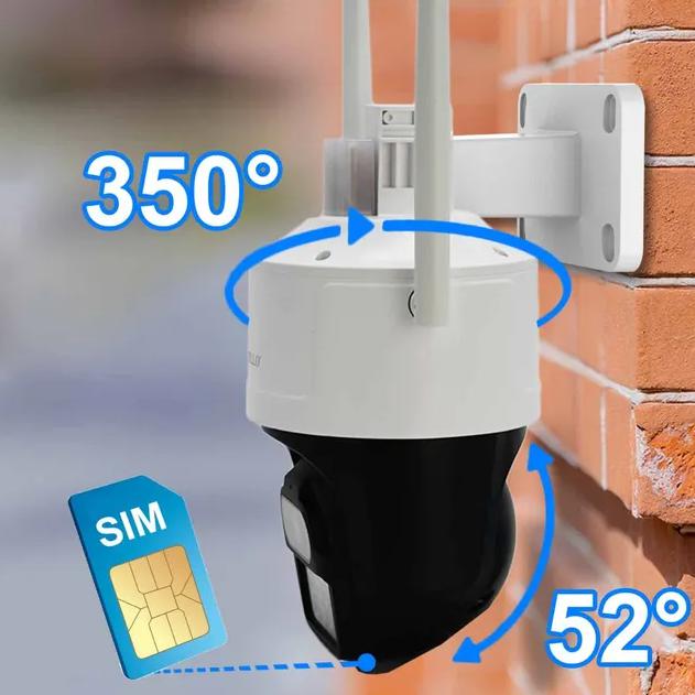 Kamera IP ORLLO Z17 Ultra 4K zewnętrzna obrotowa GSM na kartę SIM 8MPx 4 d0d4f5dedb80efd371dff2f57304ed37