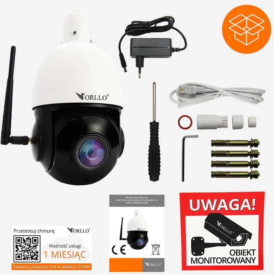 Kamera IP ORLLO Z10 WiFi POE z panelem fotowoltaicznym SM6030 PRO 5 dd796bccd37b314c0c9ada8d73e1eba5