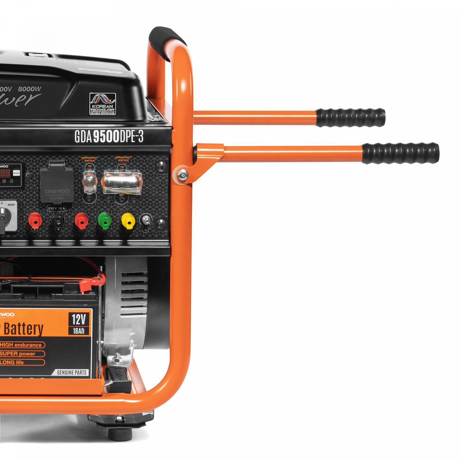 AGREGAT PRĄDOTWÓRCZY DAEWOO GDA 9500DPE-3 8.0kW 2 14ef31d23504e12aae2e4661ebc09f21