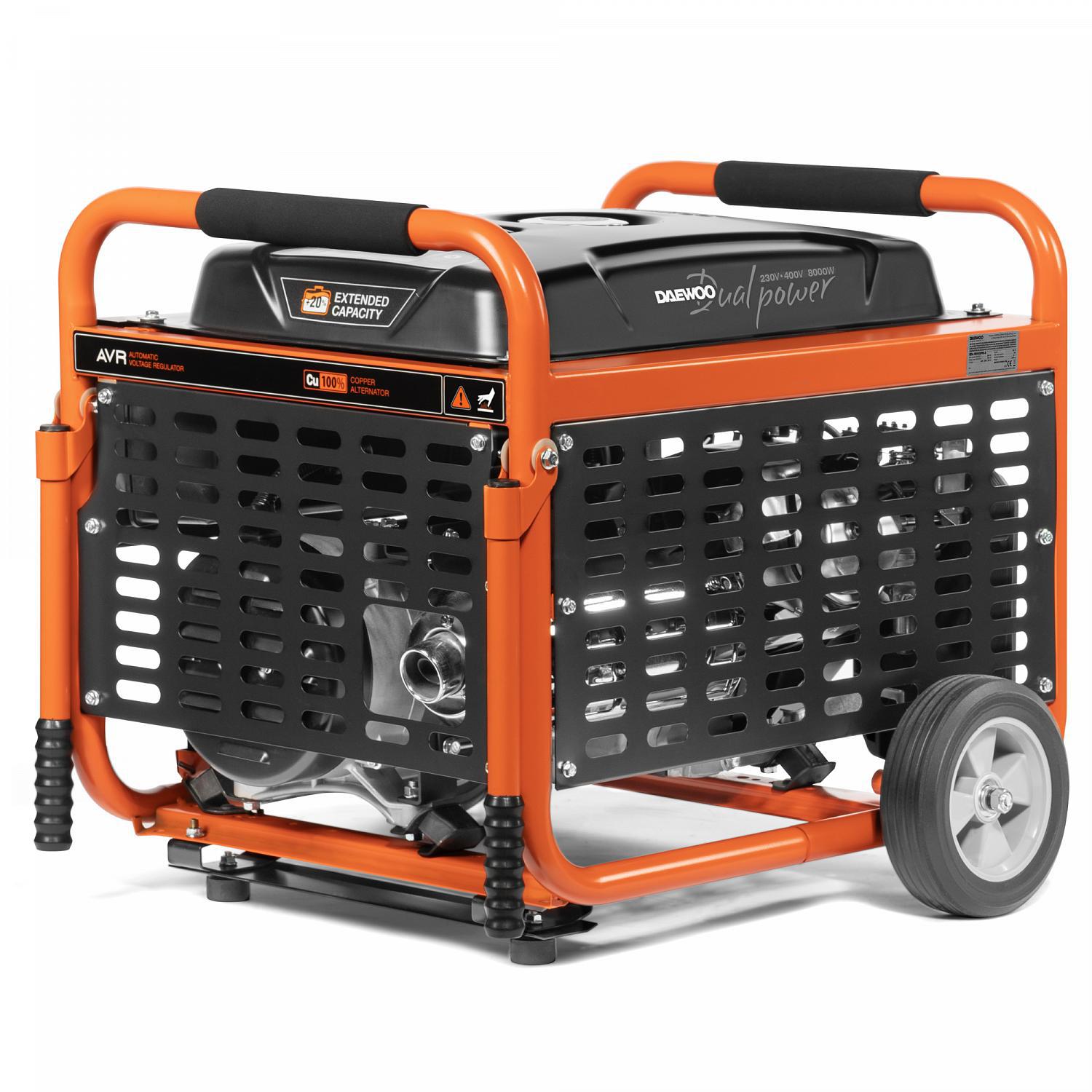 AGREGAT PRĄDOTWÓRCZY DAEWOO GDA 9500DPE-3 8.0kW 8 c96287224463841f53fda69e44e25a40