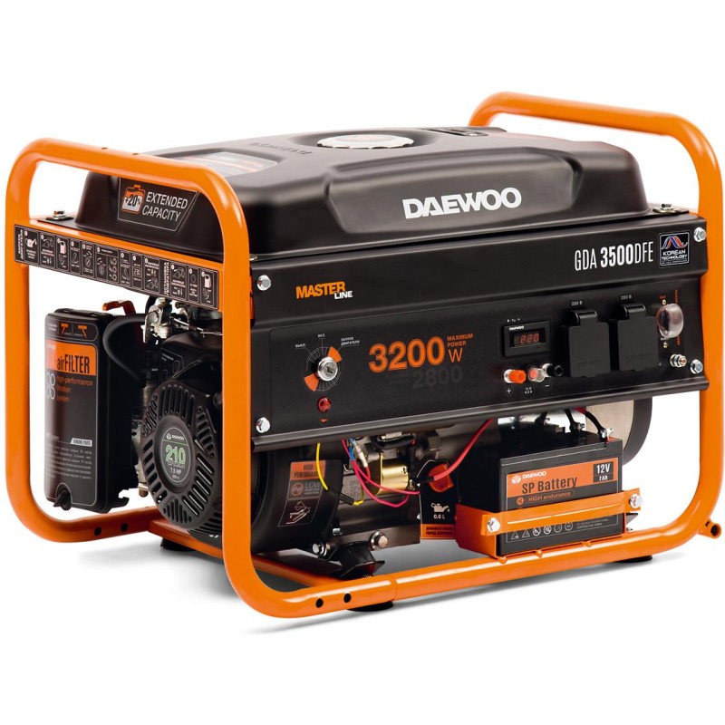 AGREGAT PRĄDOTWÓRCZY DUAL FUEL DAEWOO GDA 3500DFE 3.2kW 1 a830611c53105851ce867134861d17d4