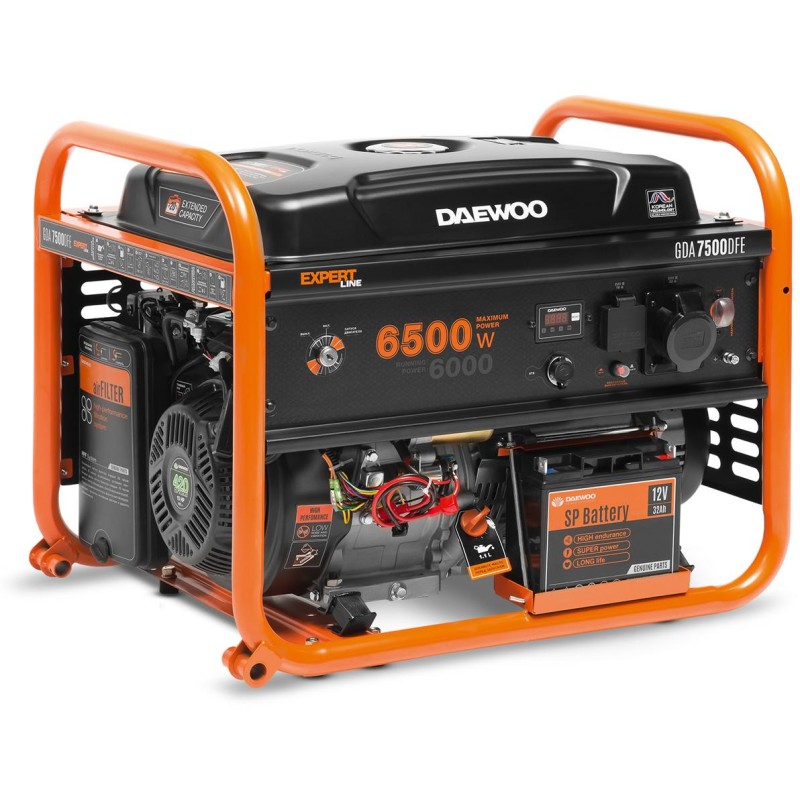 AGREGAT PRĄDOTWÓRCZY DUAL FUEL DAEWOO GDA 7500DFE 6.5kW 1 ecf79938dac791e392999b336eb792ea