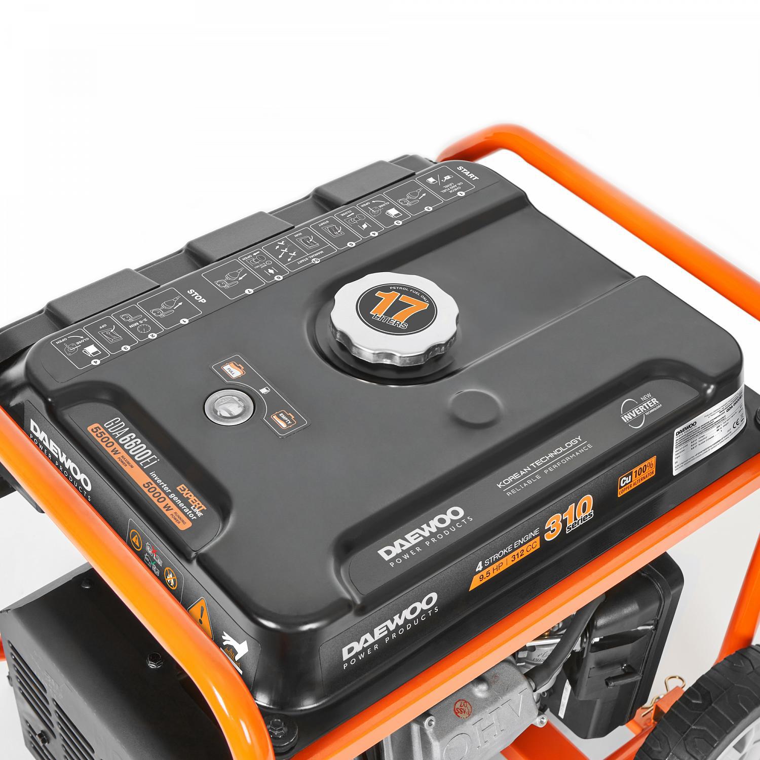 AGREGAT PRĄDOTWÓRCZY INWERTOROWY DAEWOO GDA 6600Ei 5.5kW 4 ec3ddbc5ba3fa698fc9e9d41d82ea0ae