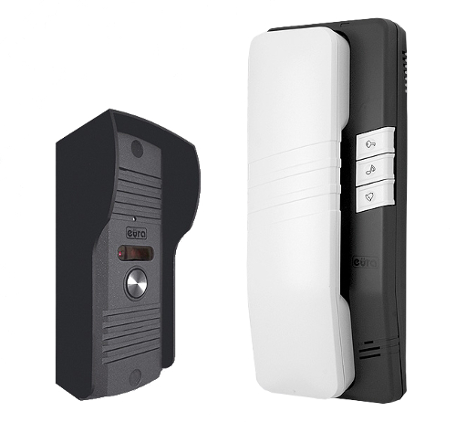 DOMOFON EURA ADP-20A3 Grafitowo Biały 4 736ee2bed561372a95f55452d066dd6d