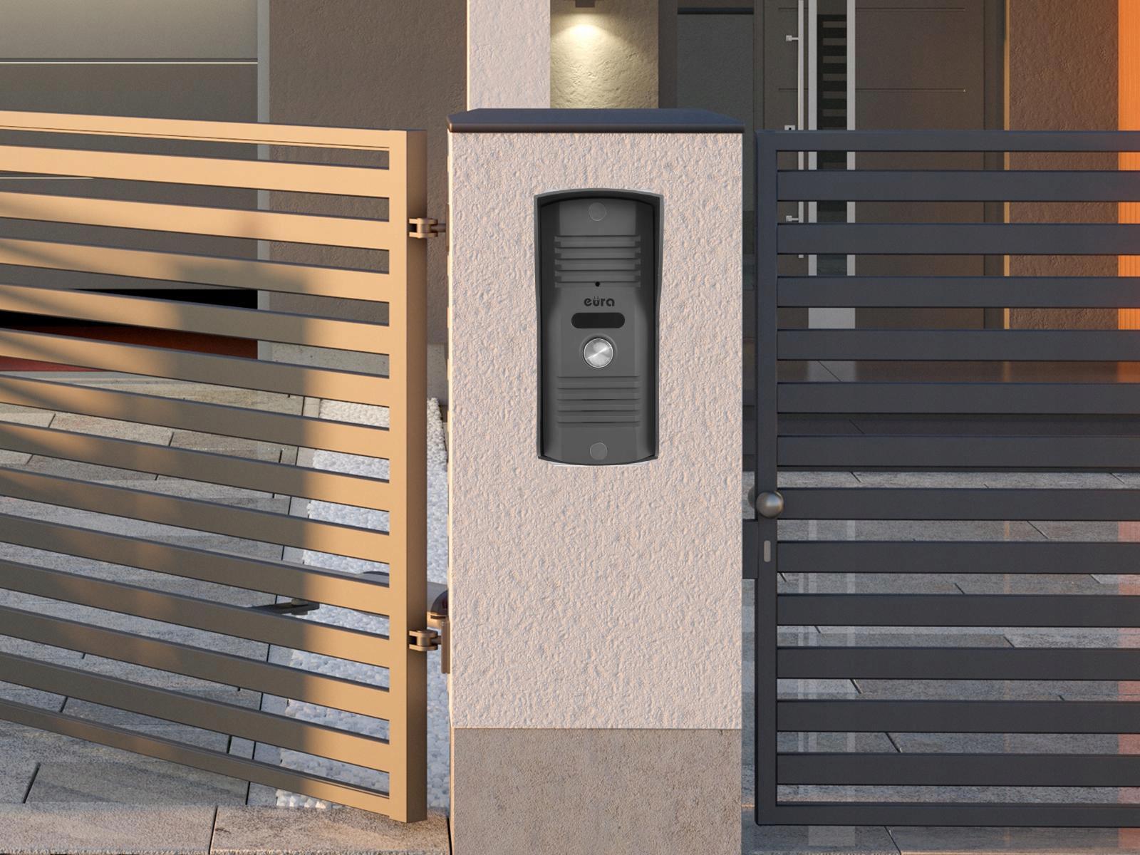 DOMOFON ''EURA'' ADP-51A3 ''DIFESA'' - 1-rodzinny, 2 unifony, interkom, biały 10 4053212cddb3e069ecd0a41e8ccd49a0