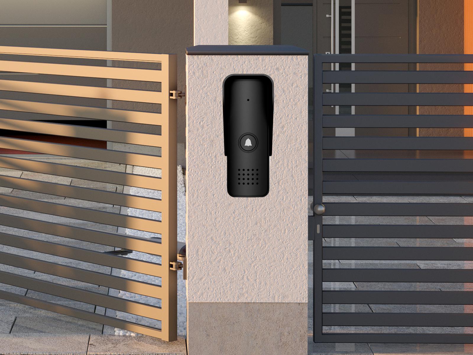 Domofon EURA ADP-09A3 czarny, głośnomówiący 5 27314e98c6d396f5d502181a6a6dfc54