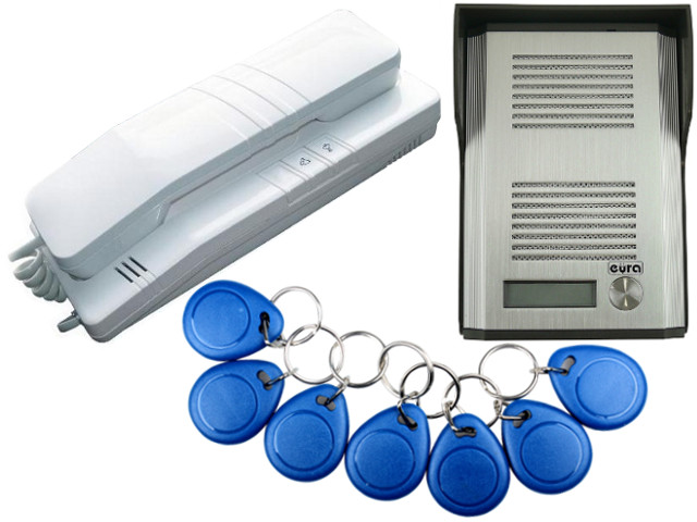 Domofon EURA ADP-41A3 1-rodzinny z czytnikiem RFID (RL-3203ID) 1 ead11ccc37879c9d38733f93994671a8