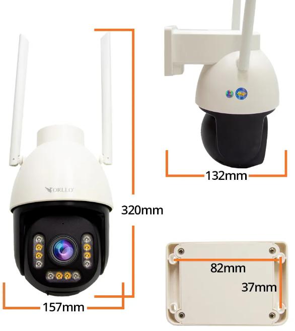 Kamera IP Orllo ORLLO Z9 ULTRA z panelem solarnym SM6030 PRO 13 62a0fddb19a32c949d1d6f618c79044c