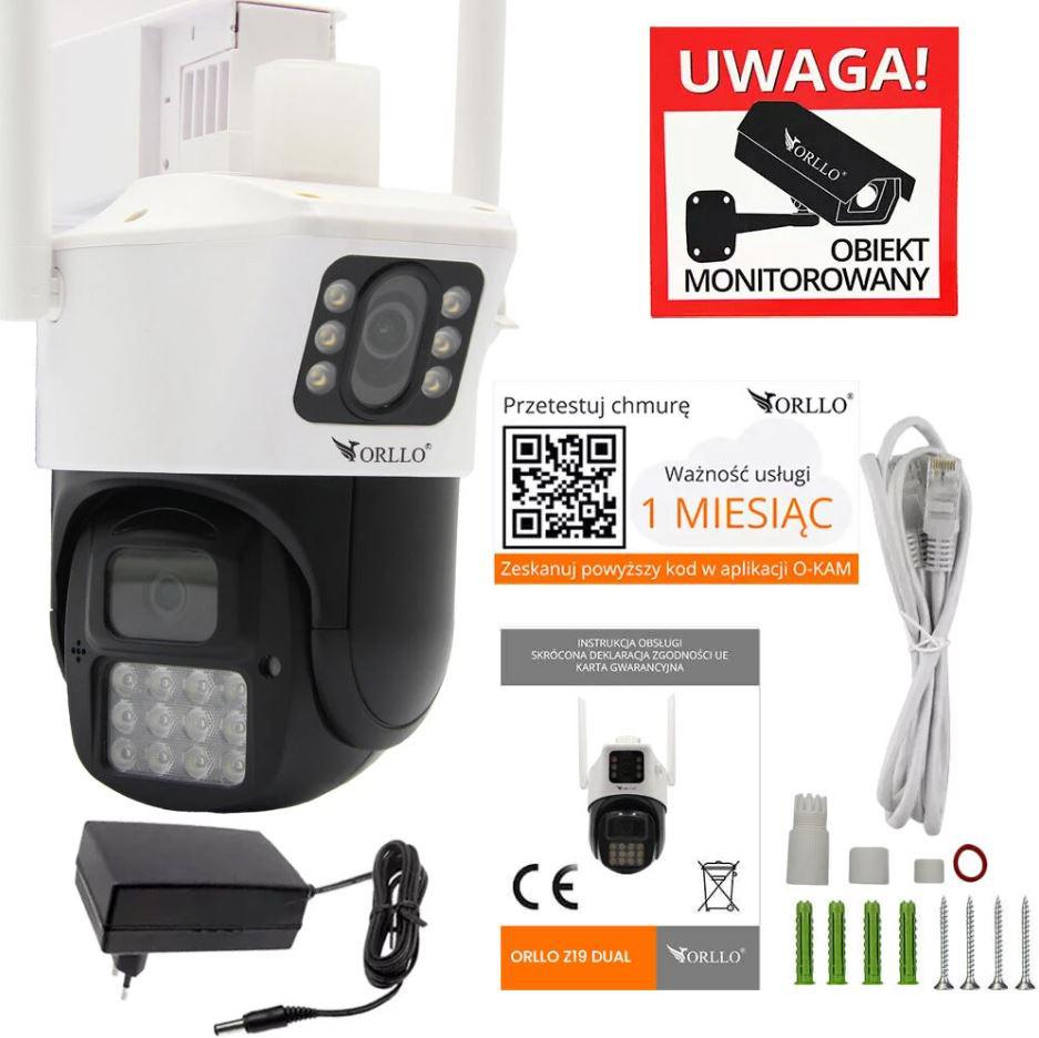 Kamera IP Orllo Z19 dual obrotowa zewnętrzna Wi-Fi 2Mpx 4 de6c6c476555311b7cd3d58f105182d6