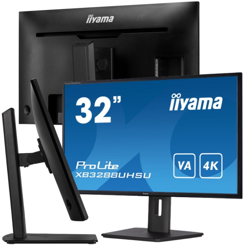 Monitor LED IIYAMA XB3288UHSU-B5 VA HDMI DisplayPort USB 1 fdef22dc597d0c44ae2c4087eb277193